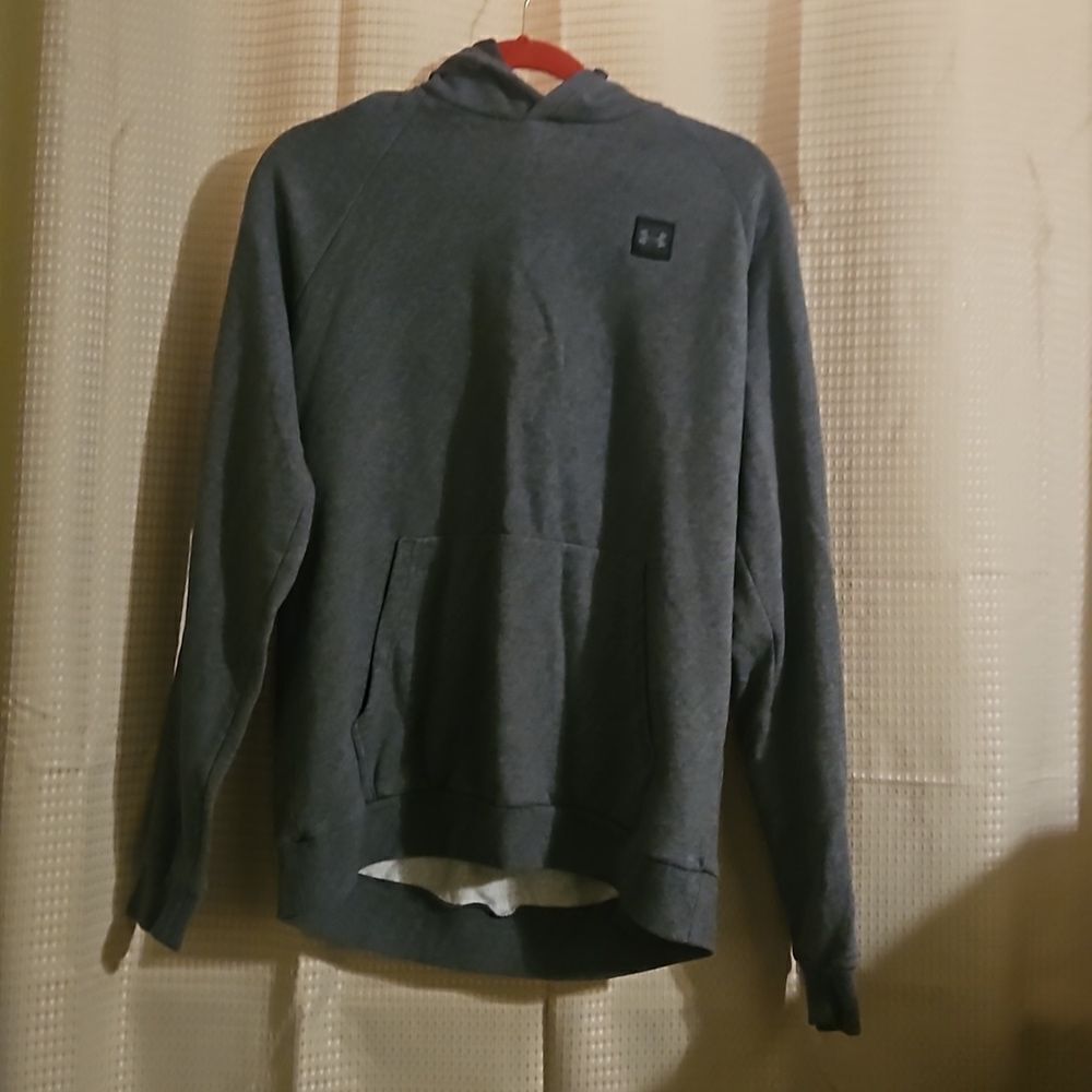 UNDER AMOUR GRAY HOODIE L